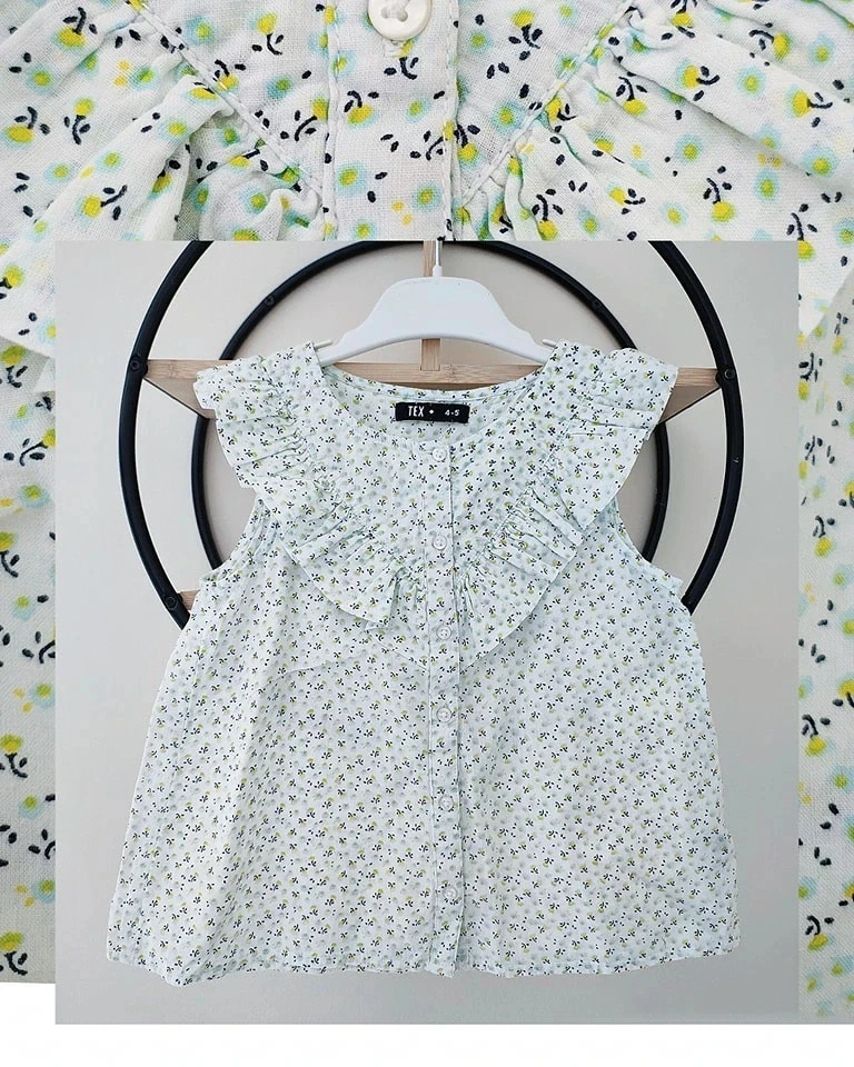 4 5 ans blouse chemise été tex
